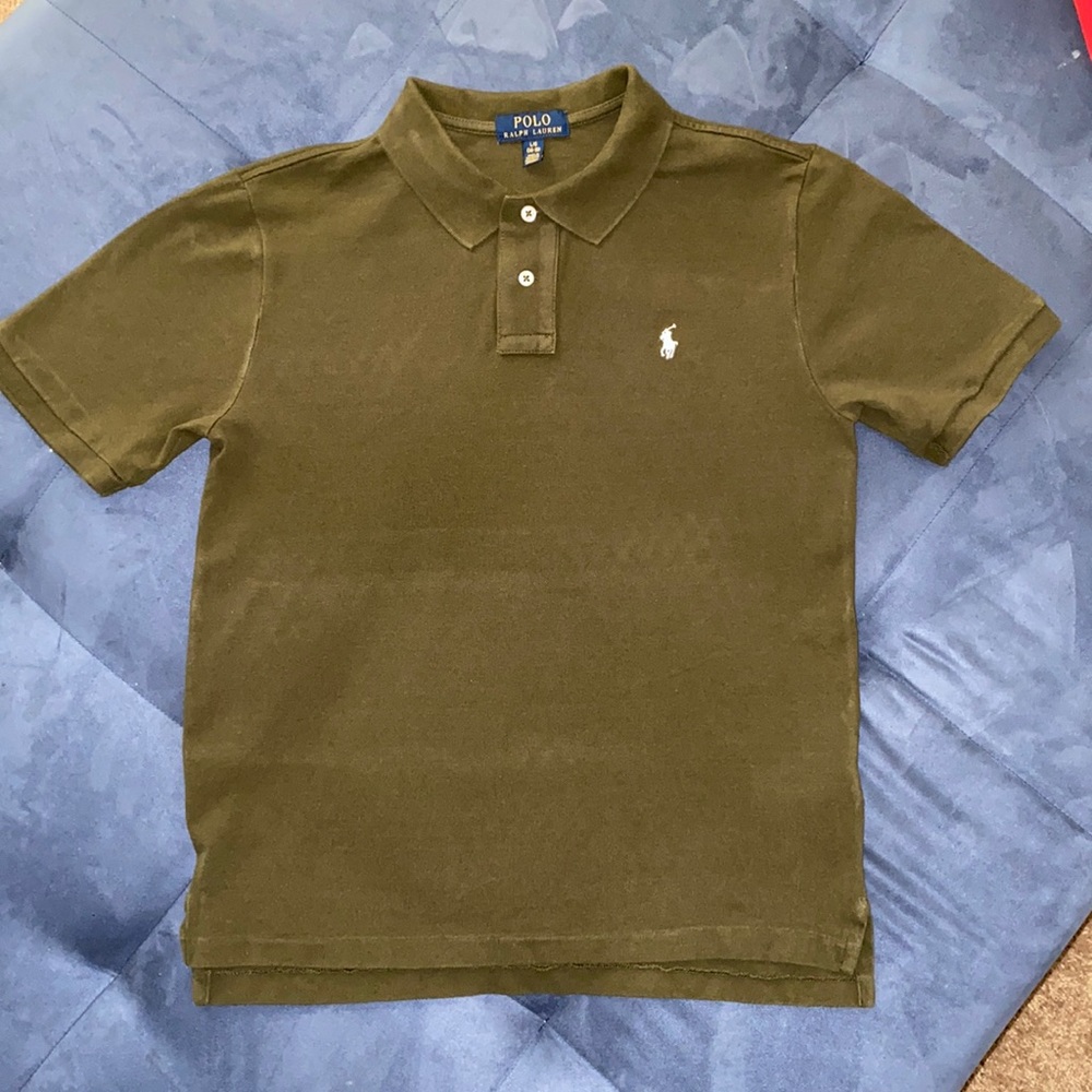 Boys Ralph Lauren Cotton Mesh Polo Shirt